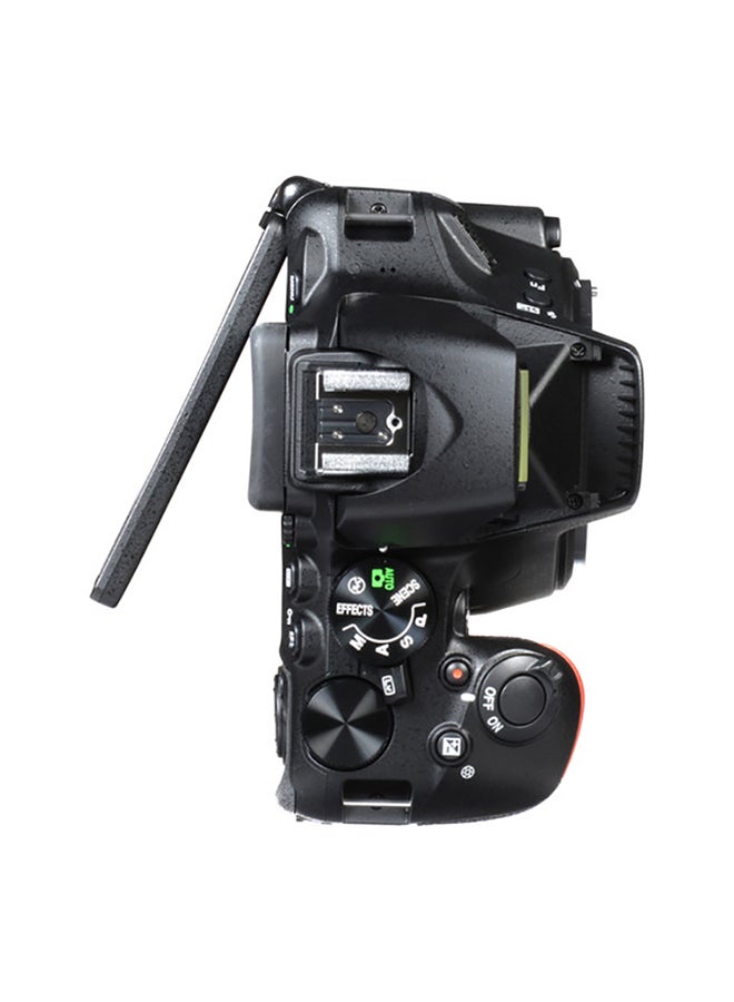 نيكون طقم كاميرا كاميرا رقمية بعدسة أحادية عاكسة نيكون D5600 مع عدسات مقاس 18-55 مم + عدسات تامرون مقاس 70-300 مم وبجودة 24.2 ميجا بكسل مع خاصية الواي فاي المدمج ومجموعة الملحقات - Image 2