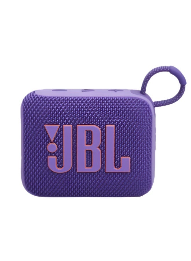 JBL Go4-Portable Waterproof Speaker, Big Pro Sound with Punchy bass, 7-Hour Built-in Battery, Made in Part with Recycled Materials（Purple） - Image 2
