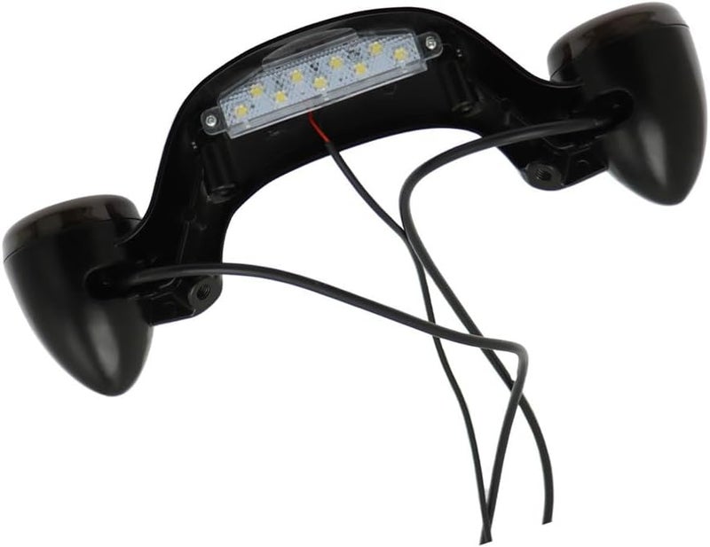 MACHSWON Bullet Rear Brake LED Light Bar Turn Signal for Harley-Davidson - Image 1