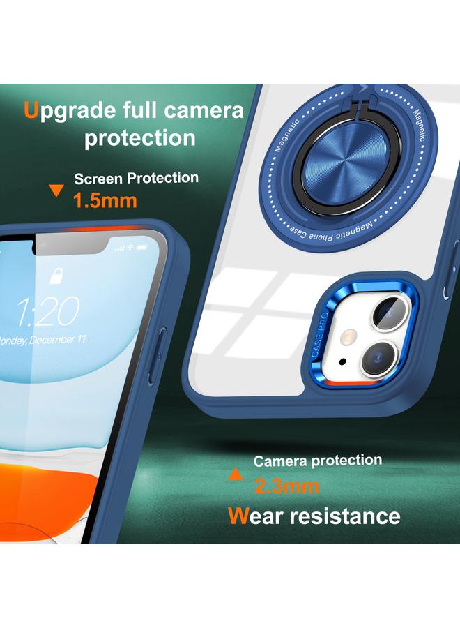 زبون جراب لهاتف iPhone 11 مزود بحلقة دوارة مغناطيسية - Image 2