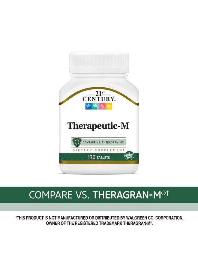 21st Century Therapeutic M Tablets 130 Count - Image 2