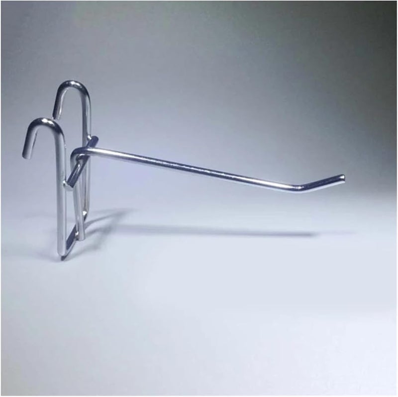 30 قطعة من خطافات الشبكة، ملحقات جدار شبكي لتعلق أواني الطهي وقضيب خزانة العرض - Image 3