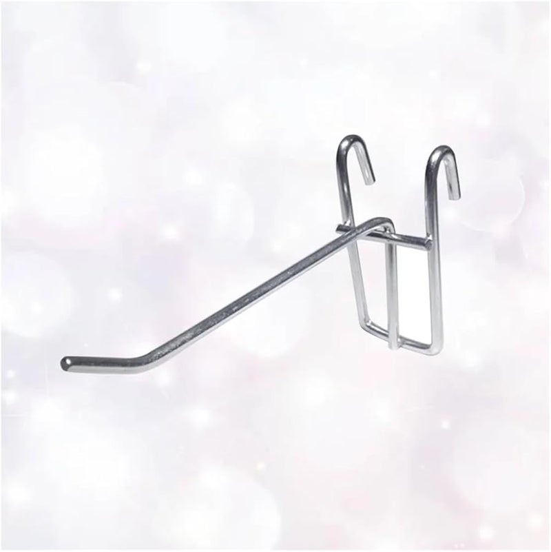 30 قطعة من خطافات الشبكة، ملحقات جدار شبكي لتعلق أواني الطهي وقضيب خزانة العرض - Image 4