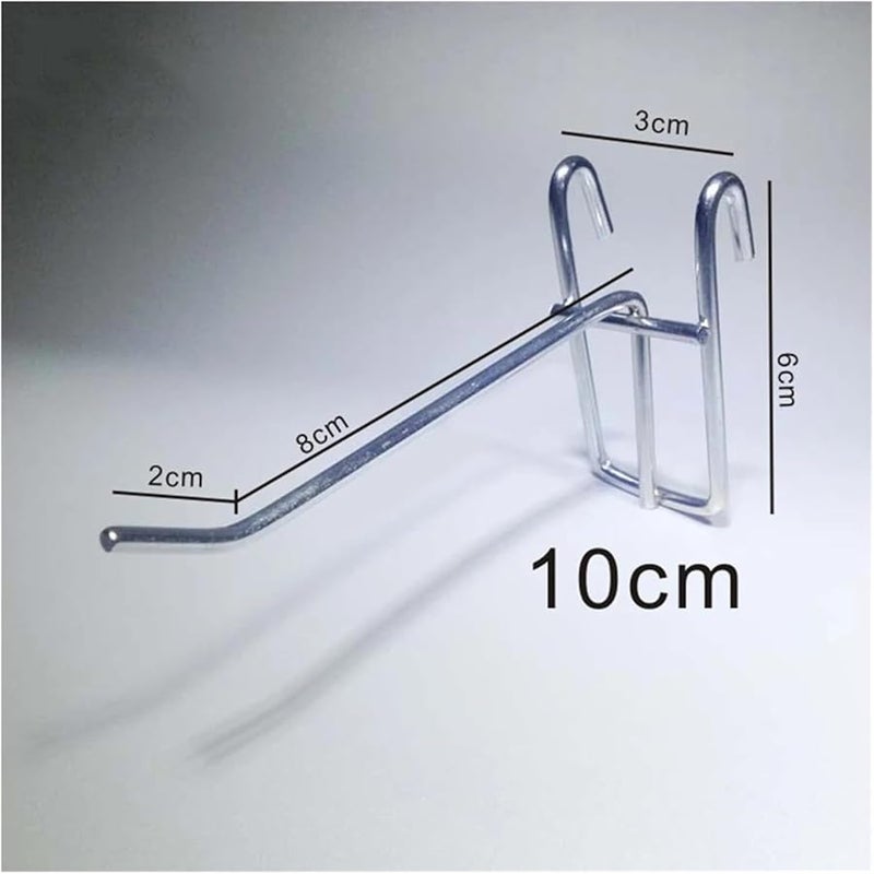30 قطعة من خطافات الشبكة، ملحقات جدار شبكي لتعلق أواني الطهي وقضيب خزانة العرض - Image 5