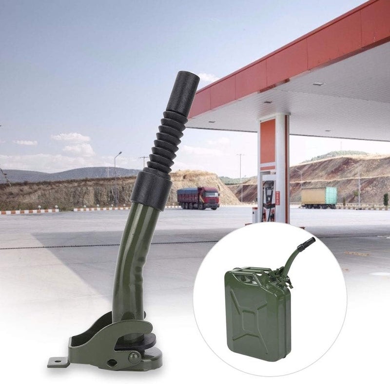 klarako Carbon Steel Fuel Can Spout, Oiler Fuel Gas Can Pouring Spout Replacement for JC5MR / JC10 / JC20 Fuel Can - Image 5