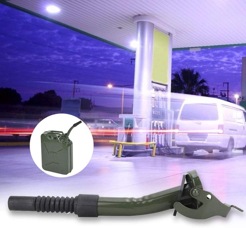 klarako Carbon Steel Fuel Can Spout, Oiler Fuel Gas Can Pouring Spout Replacement for JC5MR / JC10 / JC20 Fuel Can - Image 4