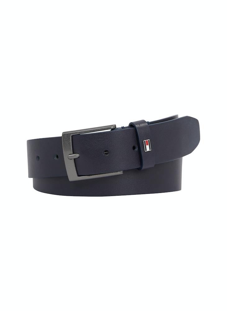 TOMMY HILFIGER Leather Square Buckle Belt  - Image 1