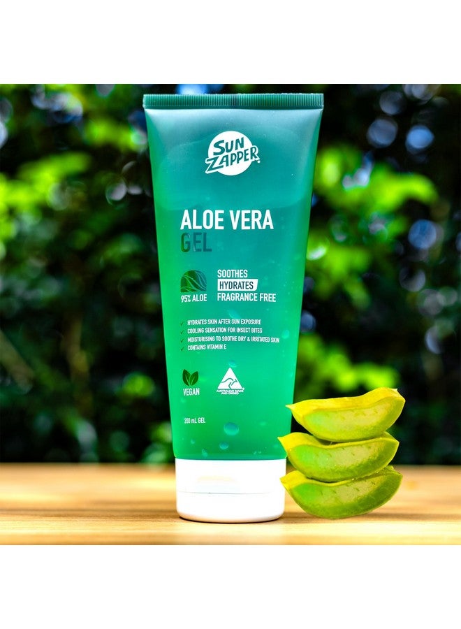 Sun Zapper Aloe Vera Gel After Sun Hydrates Skin After Sun Exposure Aftersun Care 200Ml - Image 3