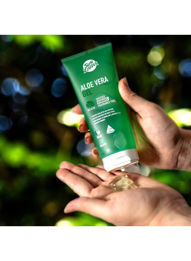 Sun Zapper Aloe Vera Gel After Sun Hydrates Skin After Sun Exposure Aftersun Care 200Ml - Image 2