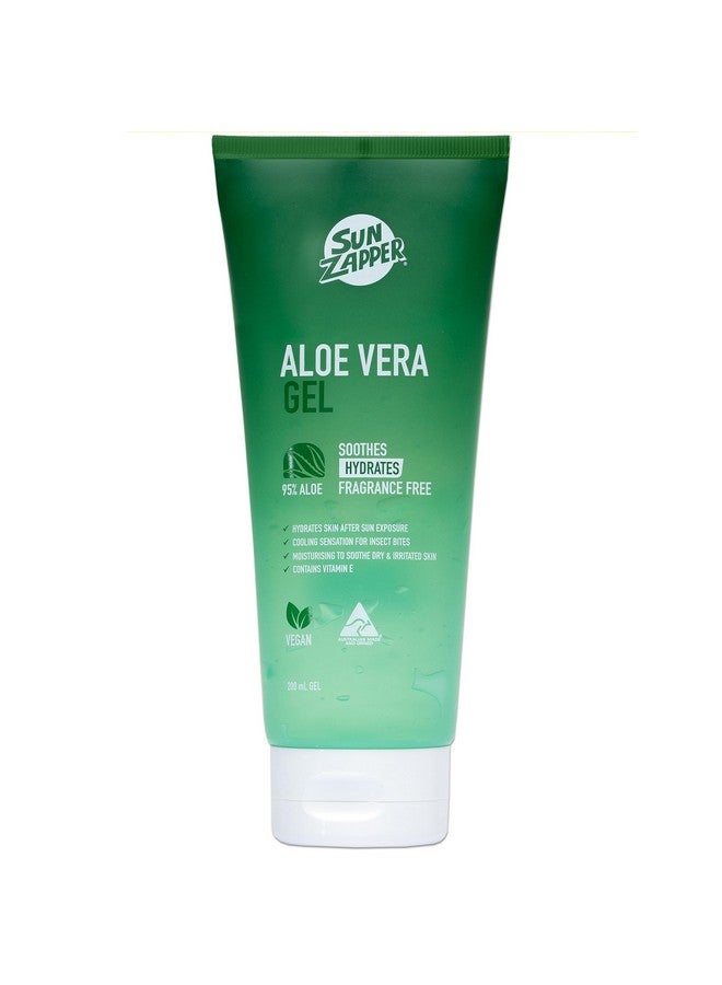 Sun Zapper Aloe Vera Gel After Sun Hydrates Skin After Sun Exposure Aftersun Care 200Ml - Image 1