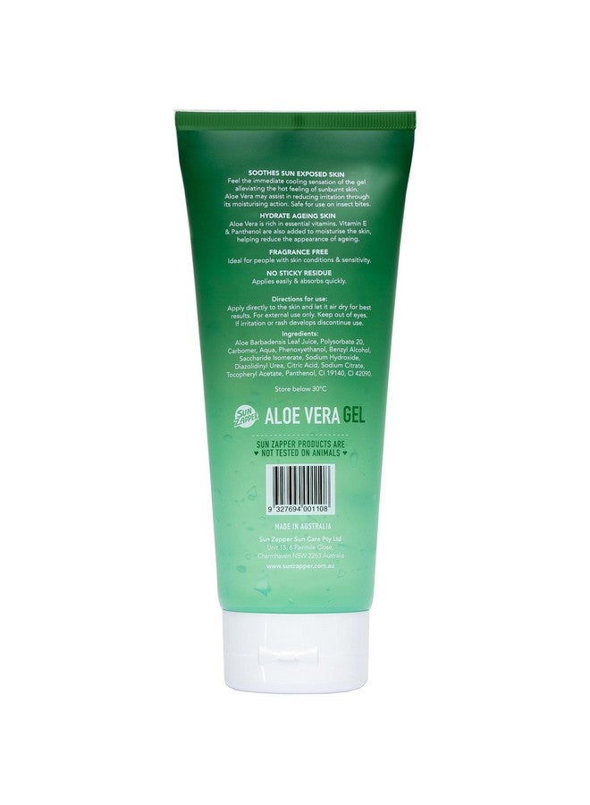 Sun Zapper Aloe Vera Gel After Sun Hydrates Skin After Sun Exposure Aftersun Care 200Ml - Image 5