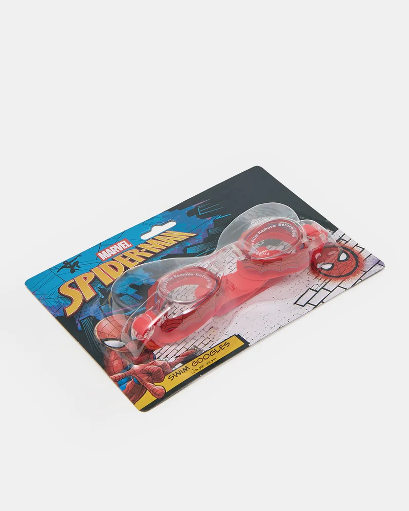 REDTAG Red Spiderman Swimming Goggles