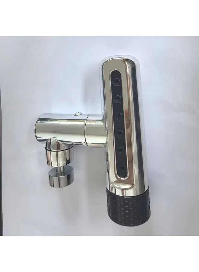 Universal Multifunctional RV Kitchen Sink Faucet Adapter Silvery Three Outlet Mode - Image 1