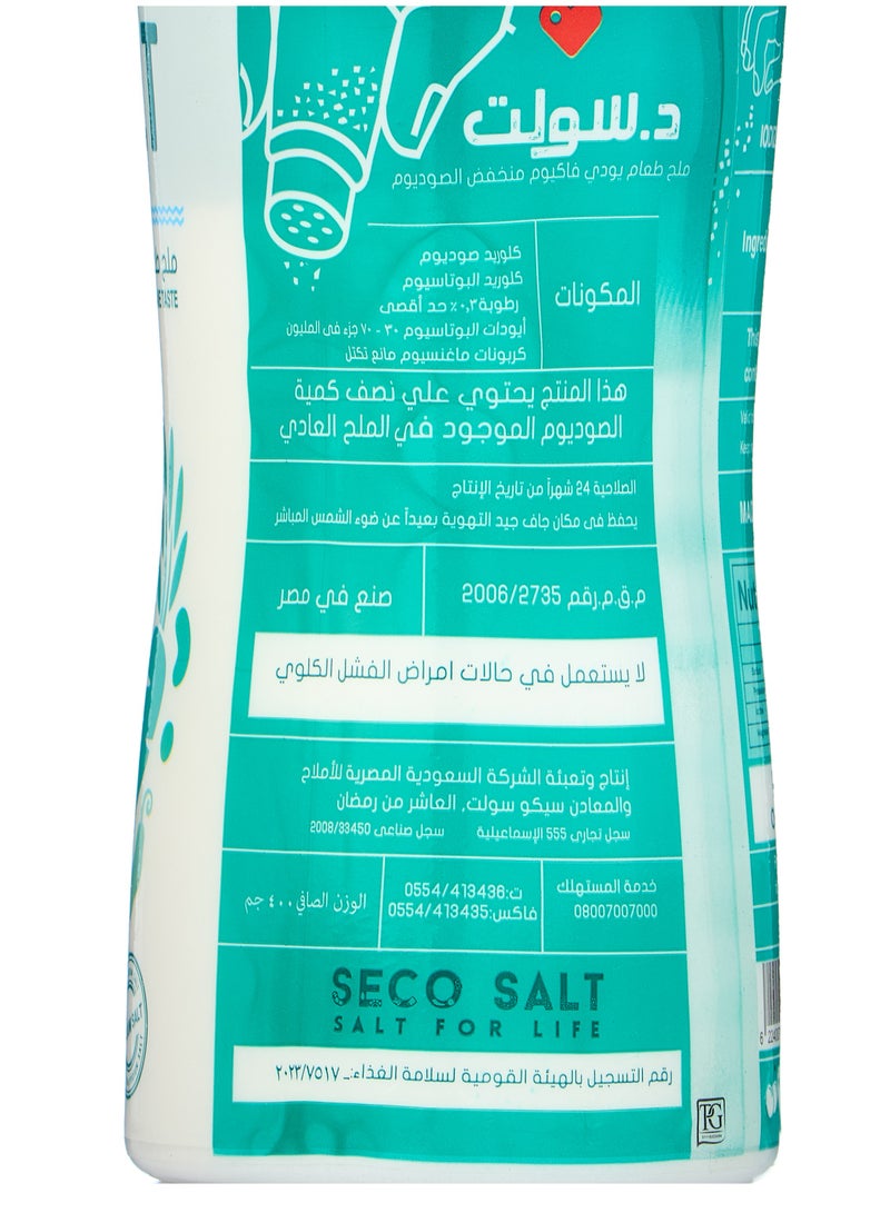 Dr. Salt Low Sodium Salt 400g - Image 3