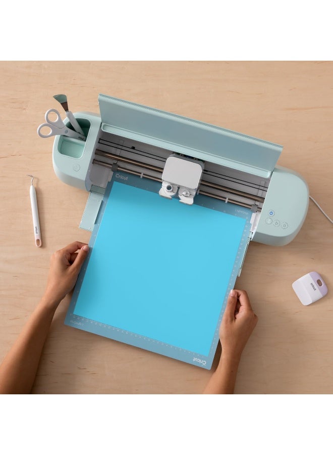 Cricut Cold-Activated Colour Changing Vinyl (Permanent)  Light Blue <-> Turquoise  30.5Cmx61Cm (12"x24")  Self Adhesive Vinyl Roll  For All Cutting Machines - Image 3