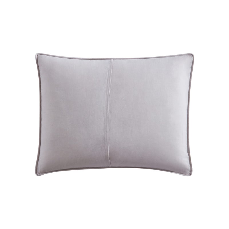 Tommy Bahama - Standard Sham  Cotton Bedding with Envelope Closure  Breathable Home Decor (Molokai Grey  21x27) - Image 2