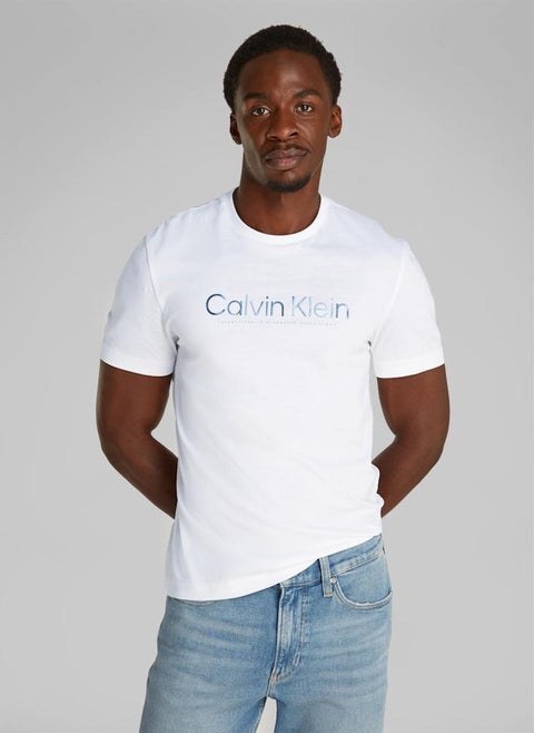 Satin Bonded Logo T-Shirt