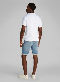 CALVIN KLEIN Satin Bonded Logo T-Shirt  - Image 2