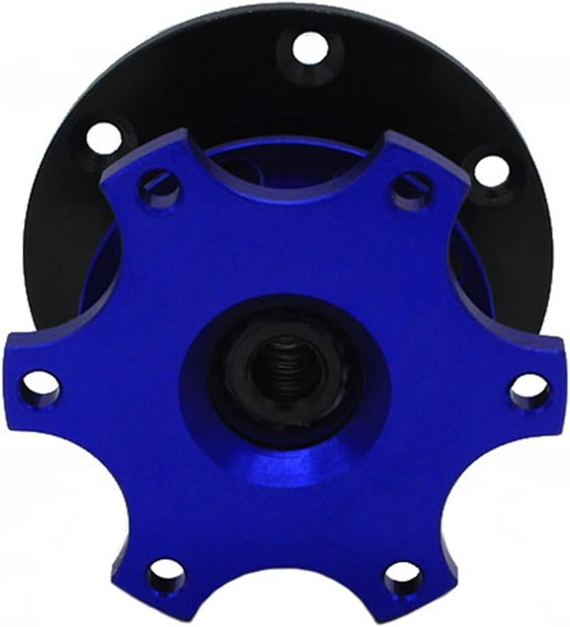 Wivplex Universal 6 Hole Racing Steering Wheel Quick Release Hub Adapter - Image 2