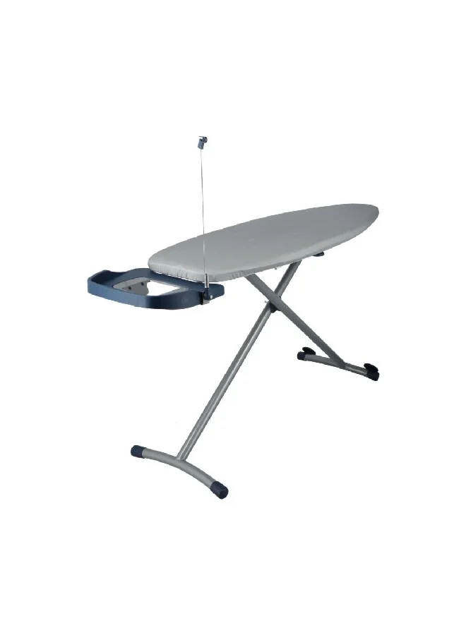 HoneyBee Durable and Foldable Free Standing Mesh Top Ironing Board Grey and Blue 135 x 53 x 18 cm 1853TC8-38