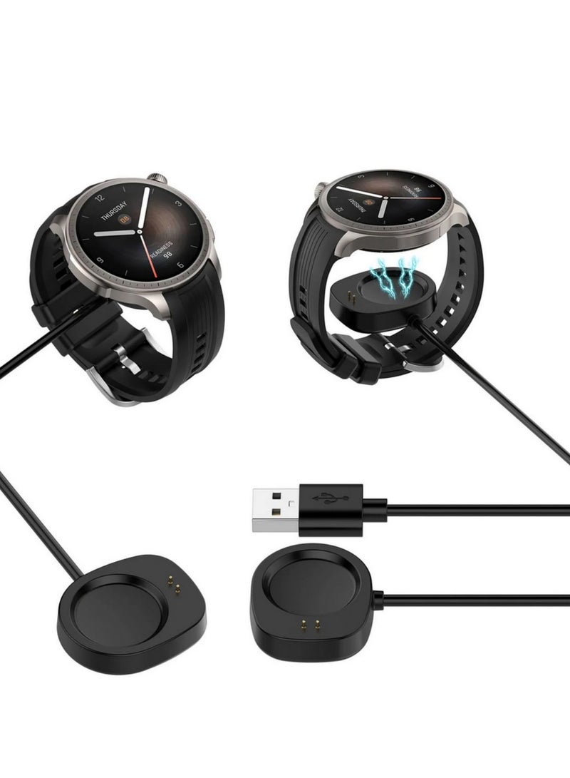 Charger for Amazfit Balance A2286 Smart Watch Charging Cable Magnet Cord USB Charge Replacement - Image 2