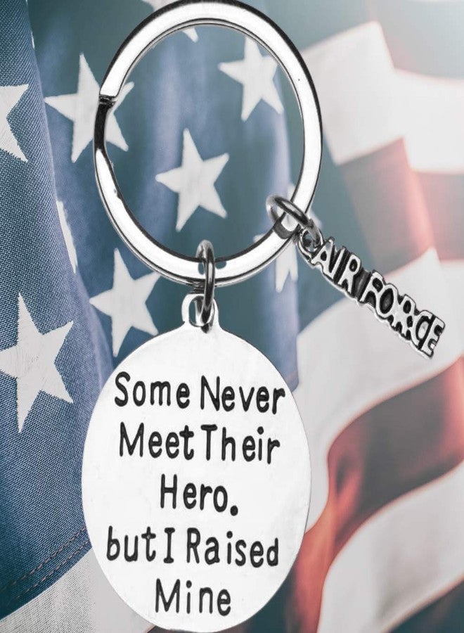 إنفينيتي كوليكشن سلسلة مفاتيح إنفينيتي كوليكشن للأم والأب في سلاح الجو، مجوهرات الأبطال، هدية من سلاح الجو الأمريكي، سلسلة مفاتيح عسكرية للأم والأب - Image 4