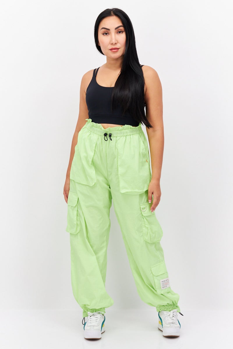 TRIBE OF 6 Women Sportswear Fit Training Sweatpants, Lime Green - Image 4