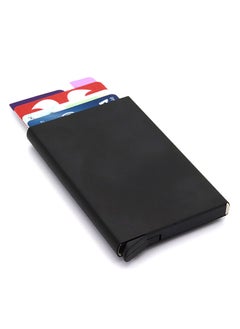 NIBEMINENT Full Aluminium Business Card Holder Black  - Image 2