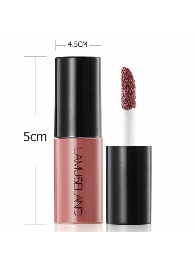 LAMUSELAND - Wholesale 12Pcs Travel Suit Waterproof Long Lasting Matte Lip Gloss Sample Size Liquid Lipstick Makeup Set - Image 1