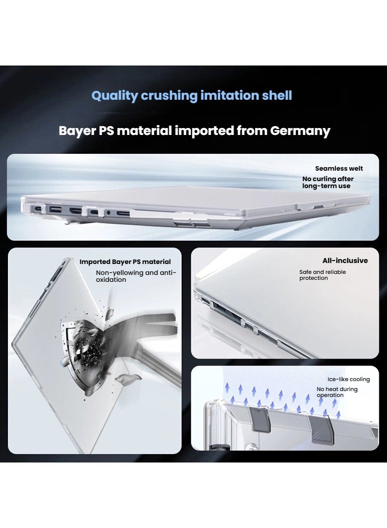 general Compatible with 2025 ThinkBook14+ Laptop Case Scratch-resistant and wear-resistant shell Precision cutouts Slim and lightweight protection Shock-resistant and durable - Image 5