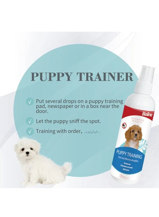 بايولاين بخاخ تدريب الجراء من بيولاين، ١٢٠ مل [الحجم - ١٢٠ مل] - Image 2