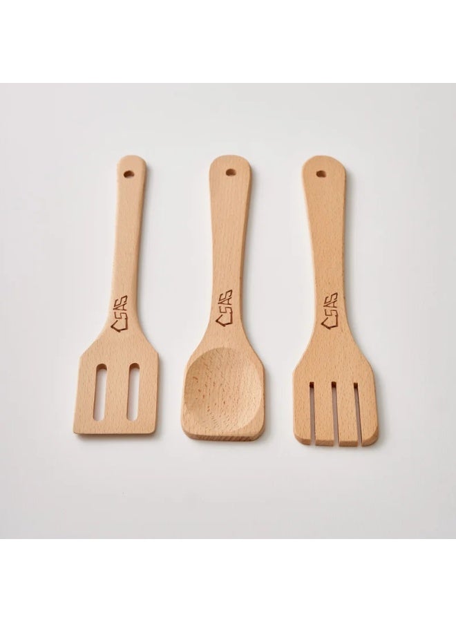 NAMA 3-piece set (spoon, spatula, fork)