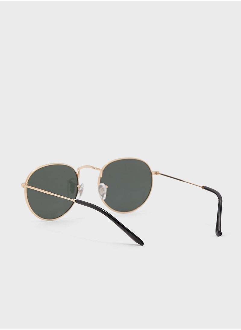 Robert Wood - Polarized  Round  Sunglasses - Image 1