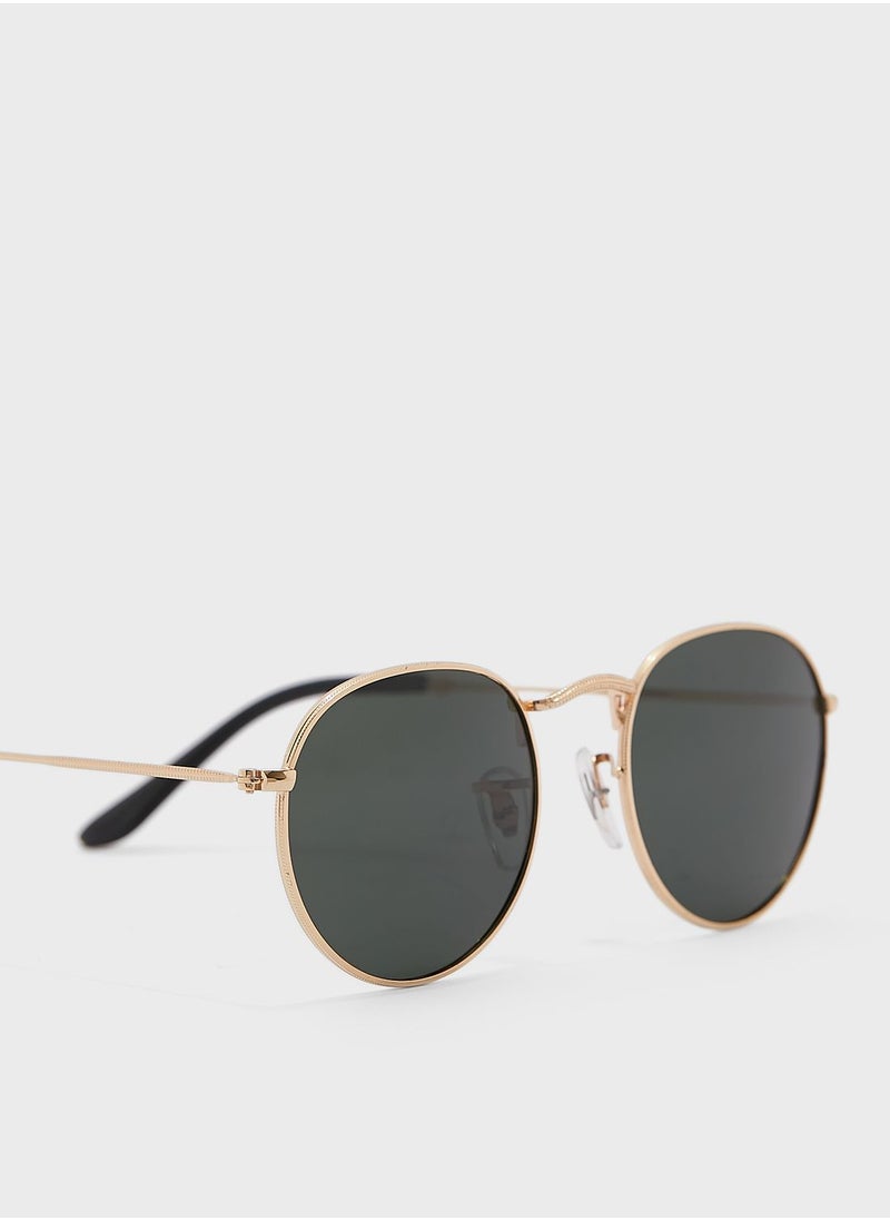 Robert Wood - Polarized  Round  Sunglasses - Image 1
