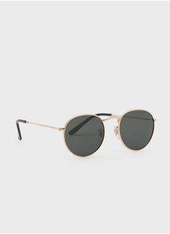 Polarized  Round  Sunglasses