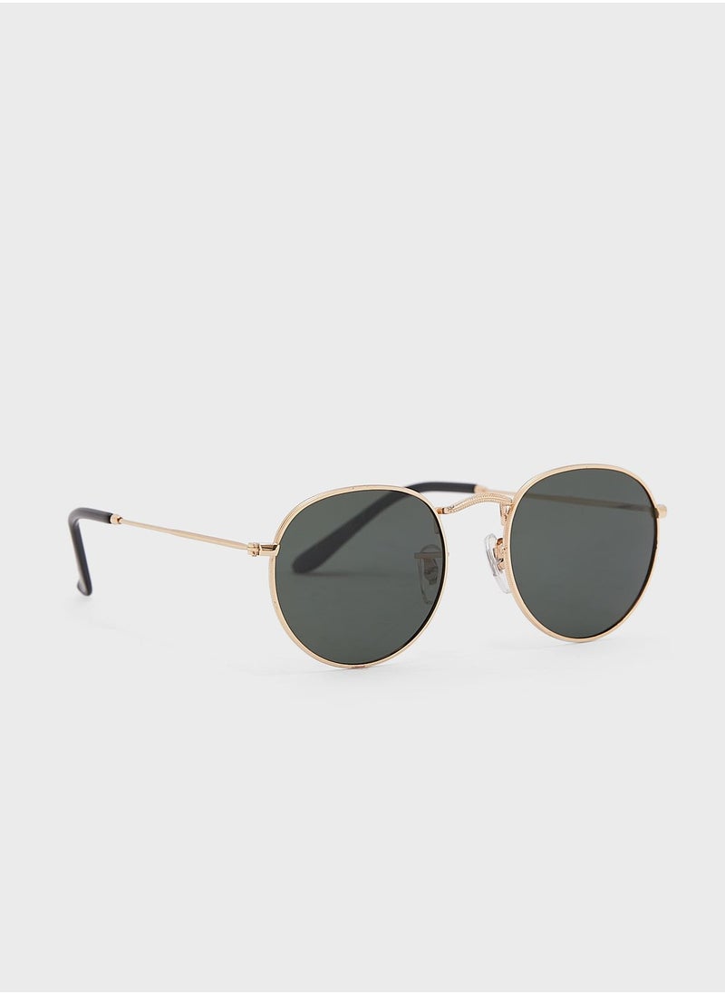 Robert Wood - Polarized  Round  Sunglasses - Image 1
