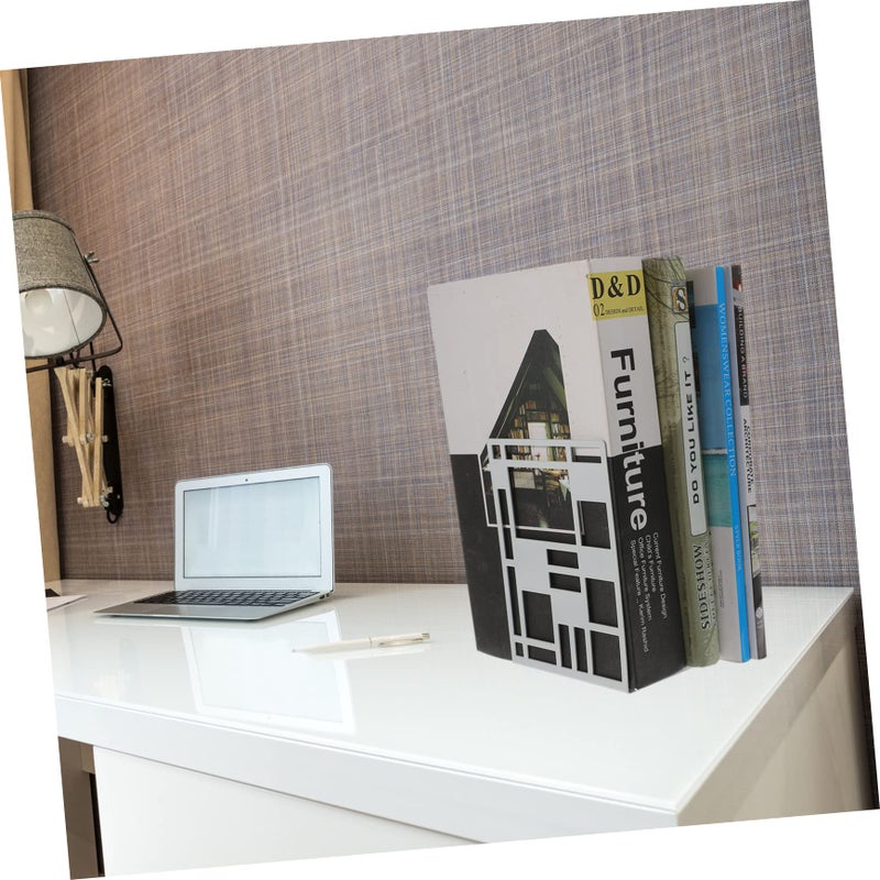 Vintage Design Book Holder And File Stand For Home Office Desktop Organization - Image 4