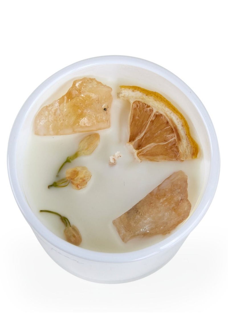 بريكلي بير - بريكلي بير  شمعة كريستال سيترين "النجاح" - Image 1