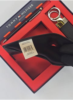Tommy Hilfiger Plus Tommy Hilfiger Wallet, Keychain & Pen Set For Men  - Image 5