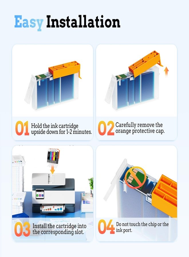 LxTek 280 281 XXL Ink Cartridges Replacement for Canon 280XXL 281XXL Ink - Image 5