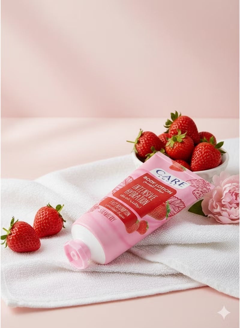 كير & مور كير أند مور مرطب للجسم لترطيب عميق وسريع الأمتصاص بالفراولة - 150 مل - Image 5