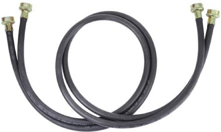 Whirlpool 8212641RP Genuine OEM Fill Hoses For Washers 5 Feet Black Accessory  Replaces 211053 3389955 4319131 4392905 4392905R 661592 687104 694044 694045 PS407504 W10830966