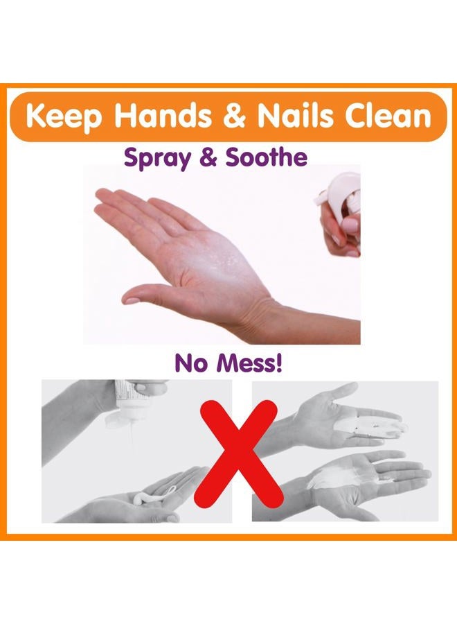 Boogie Diaper Rash Cream Spray for Baby, Travel Friendly No-Rub Touch Free Application for Sensitive Skin, Over 200 Sprays per Bottle, 1.7 oz (Pack of 3) - Image 5