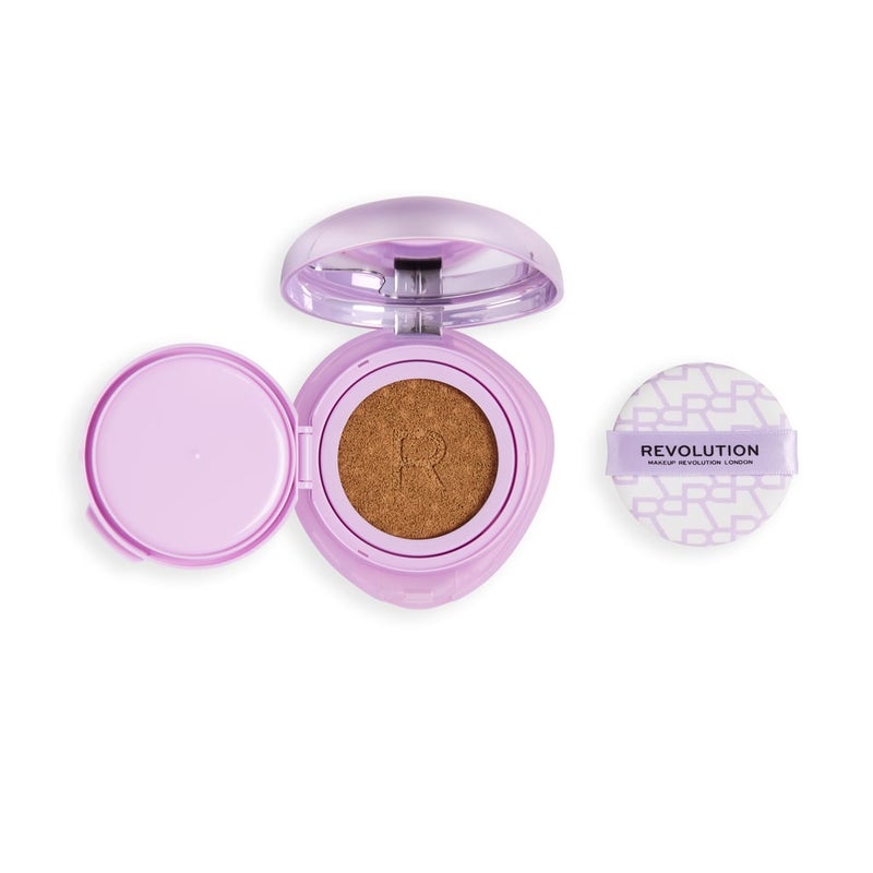 Revolution Superdewy Cushion Foundation Medium Tan Neutral - Image 1