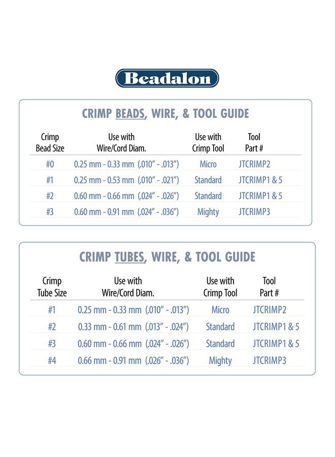 Beadalon Bead Crimper Tool For Jewelry Making Use Pliers With Beading Jewelry Wire And Crimp Beads Or Tubes For Professional Designers And Makers Of Necklaces And Bracelets Micro  - Image 4