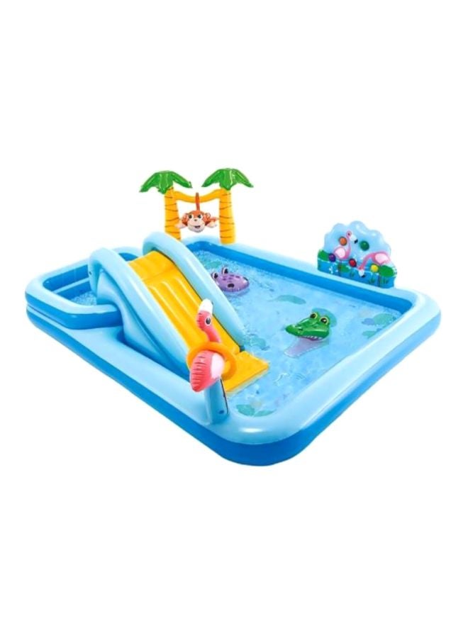 INTEX Jungle Adventure Water Slides 1466 96x78x28inch 96x78x28inch - Image 1