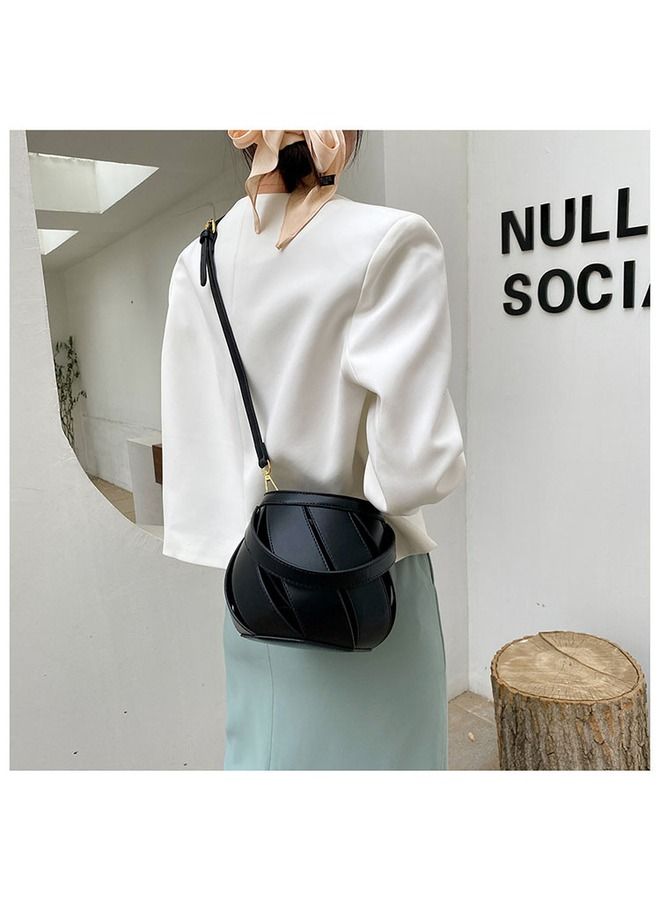 Ziazone new 2022 stylish Bucket shape handbag and shoulder bag for women - Image 1