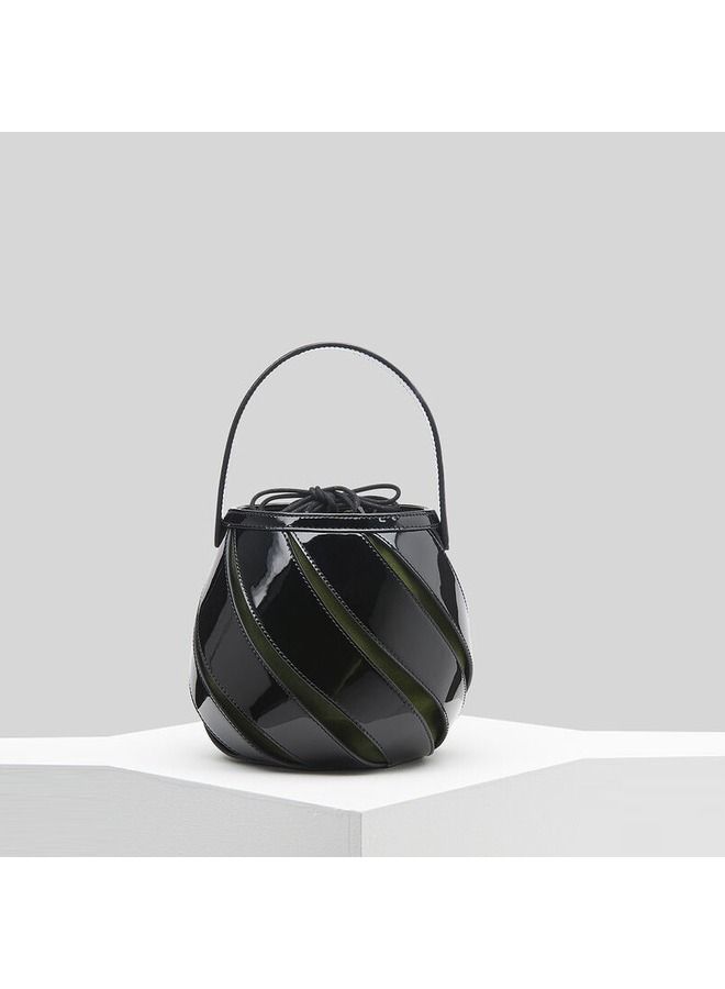 Ziazone new 2022 stylish Bucket shape handbag and shoulder bag for women - Image 2