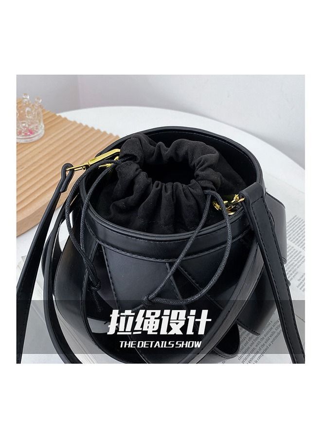 Ziazone new 2022 stylish Bucket shape handbag and shoulder bag for women - Image 5