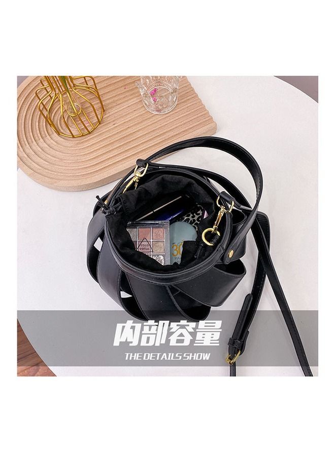 Ziazone new 2022 stylish Bucket shape handbag and shoulder bag for women - Image 4